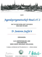 JSG Beuel (2004er Jahrgang) Staffelsieger 15/16