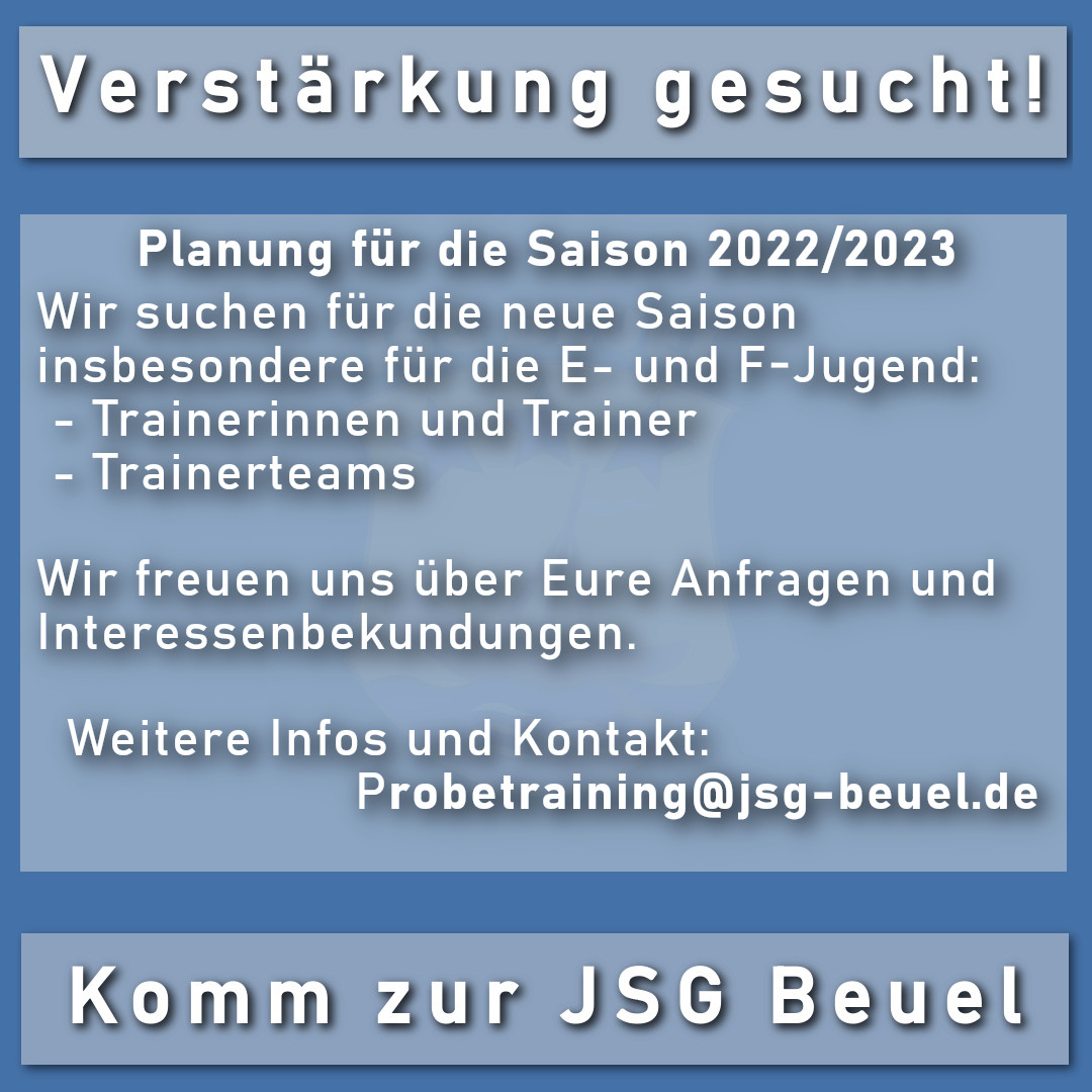 Trainer gesucht